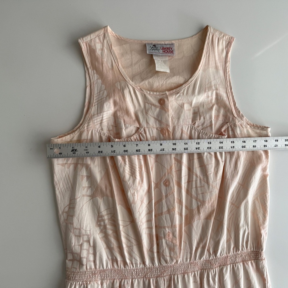 Light Pink Sleeveless Wide-Leg Jumpsuit - Picture 7 of 10